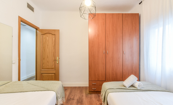 apartment from day apartment for rent for companies in Madrid Retiro